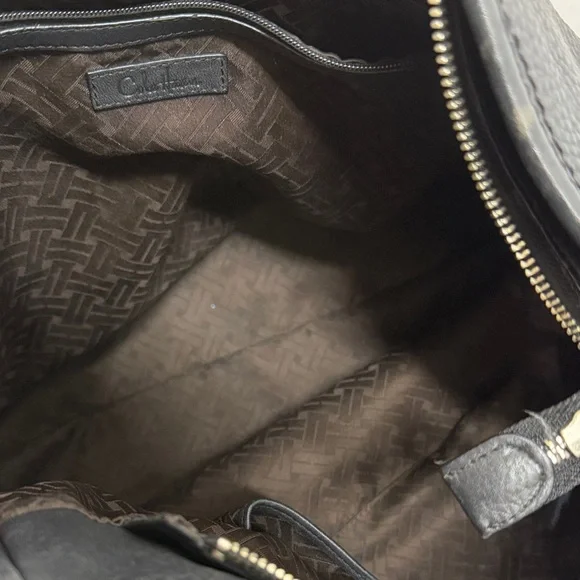 Cole Haan Elegant Black Leather Hobo Bag - Picture 7 of 9